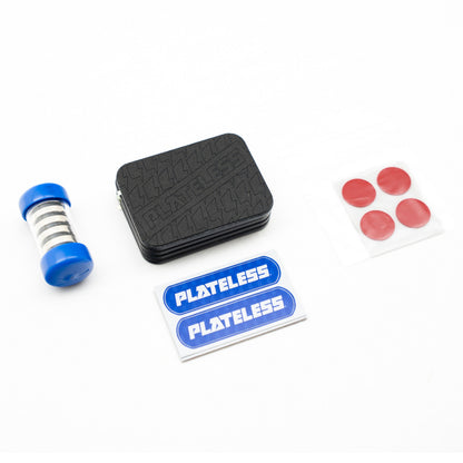 Plateless Magnetic Number Plate Holder Kit