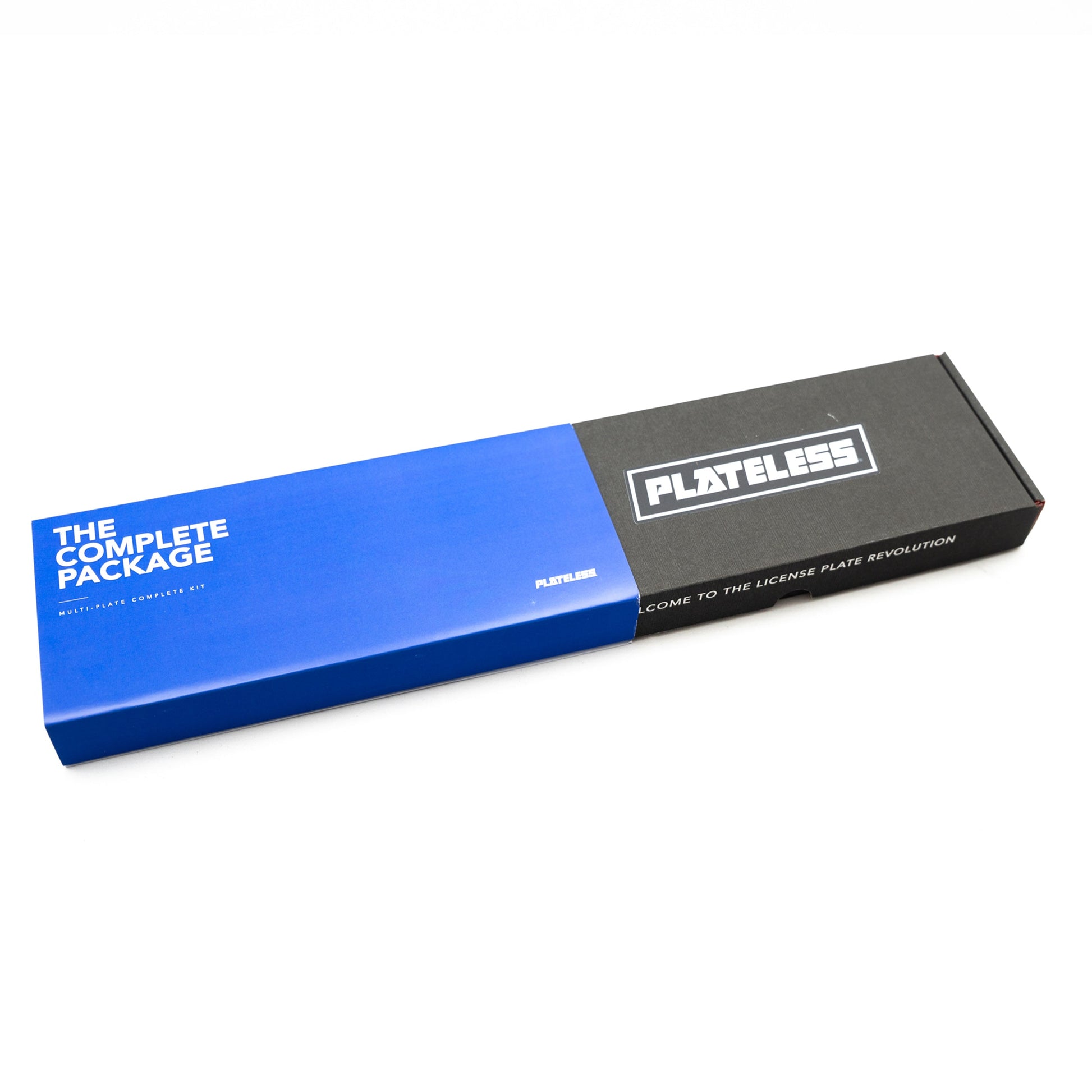 Plateless Magnetic Number Plate Holder Kit