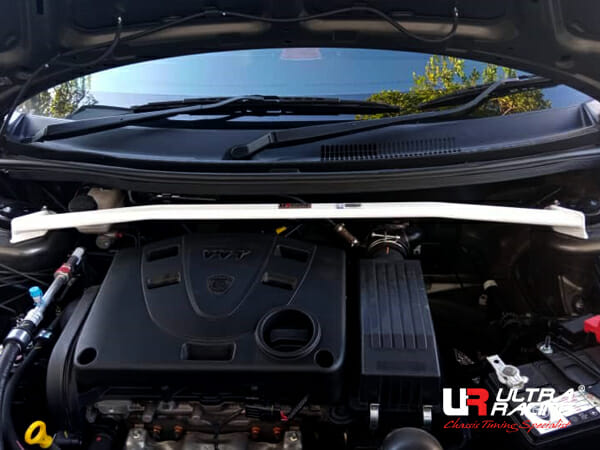 Ultra Racing 2-Point Front Upper Strut Bar for Proton Saga BT/MK4 1.3