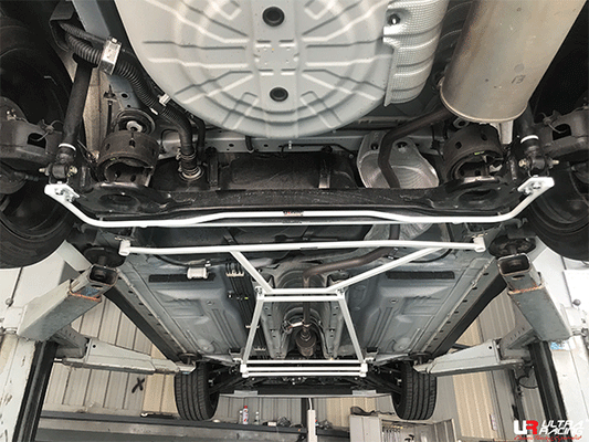 Ultra Racing 4-Point Rear Lower Bar for Nissan Almera N18 19+