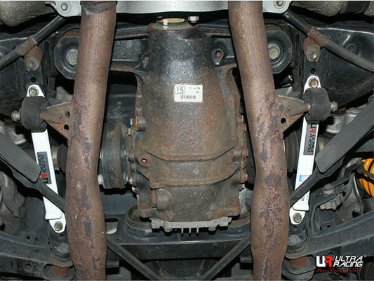 Ultra Racing 4-Point Rear Lower Bar for Lexus SC430 01-05