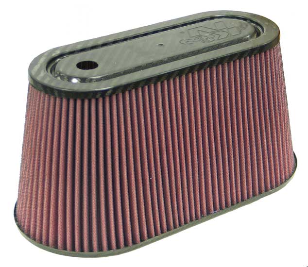 K&N Universal Air Filter RP-5070 Carbon Fiber Top & Base