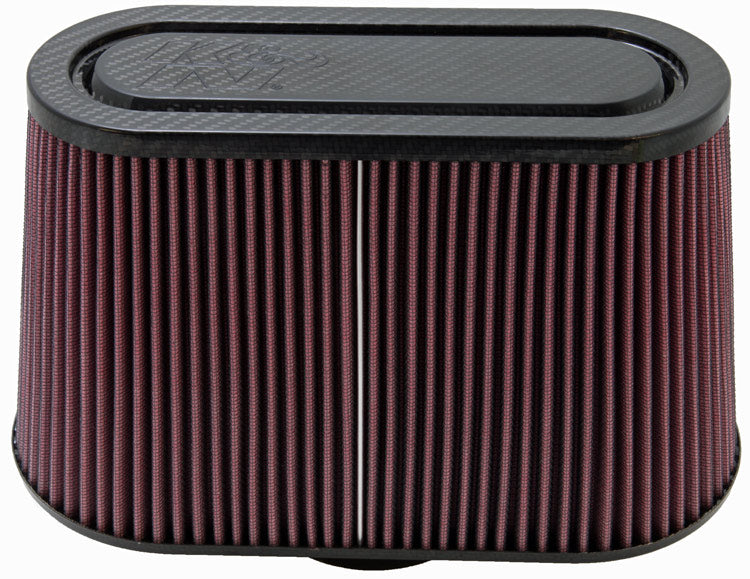 K&N Universal Air Filter RP-5103 Carbon Fiber Top & Base
