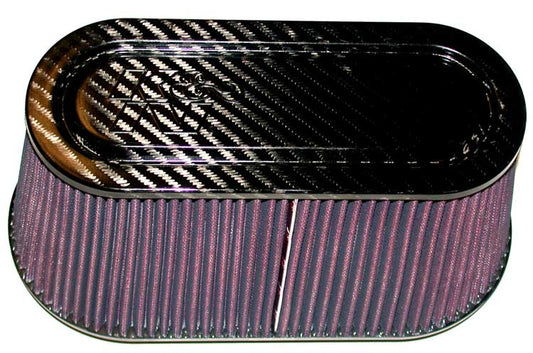K&N Universal Air Filter RP-5115 Carbon Fiber Top & Base
