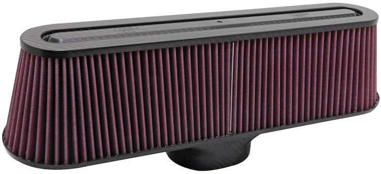 K&N Universal Air Filter Carbon Fiber Top & Base RP-5135