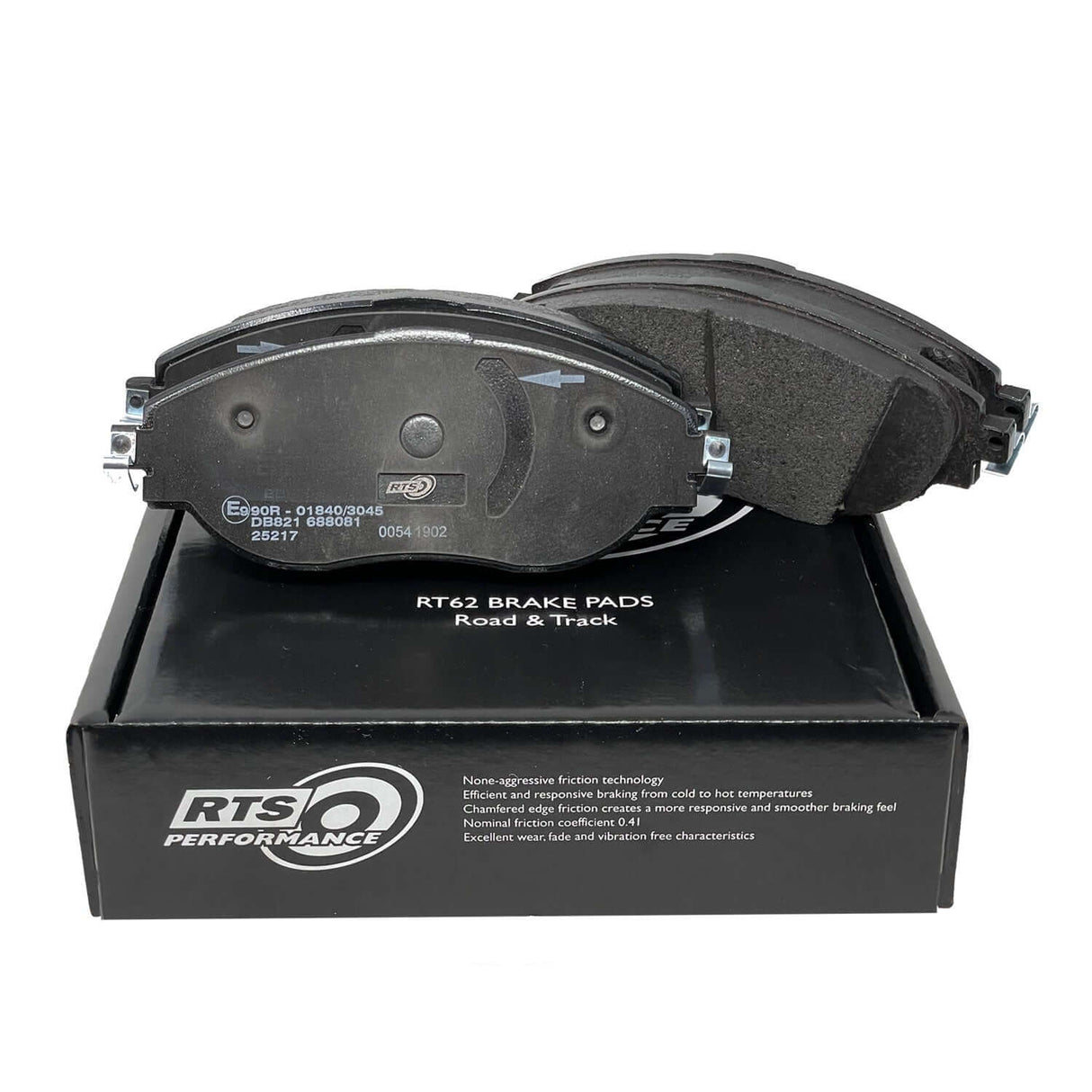 RTS Performance Brake Pads (RT62) - Audi A3/S3 (8P), Seat Leon (MK2), VW Golf (MK5/6)/Scircocco - Rear Fitment (RT62-5389R) - FD Racing