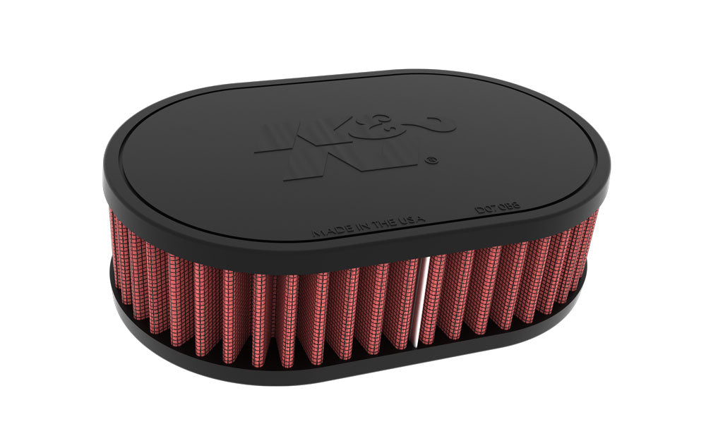 K&N Universal Clamp-On Air Filter RU-071V Vertical Intake