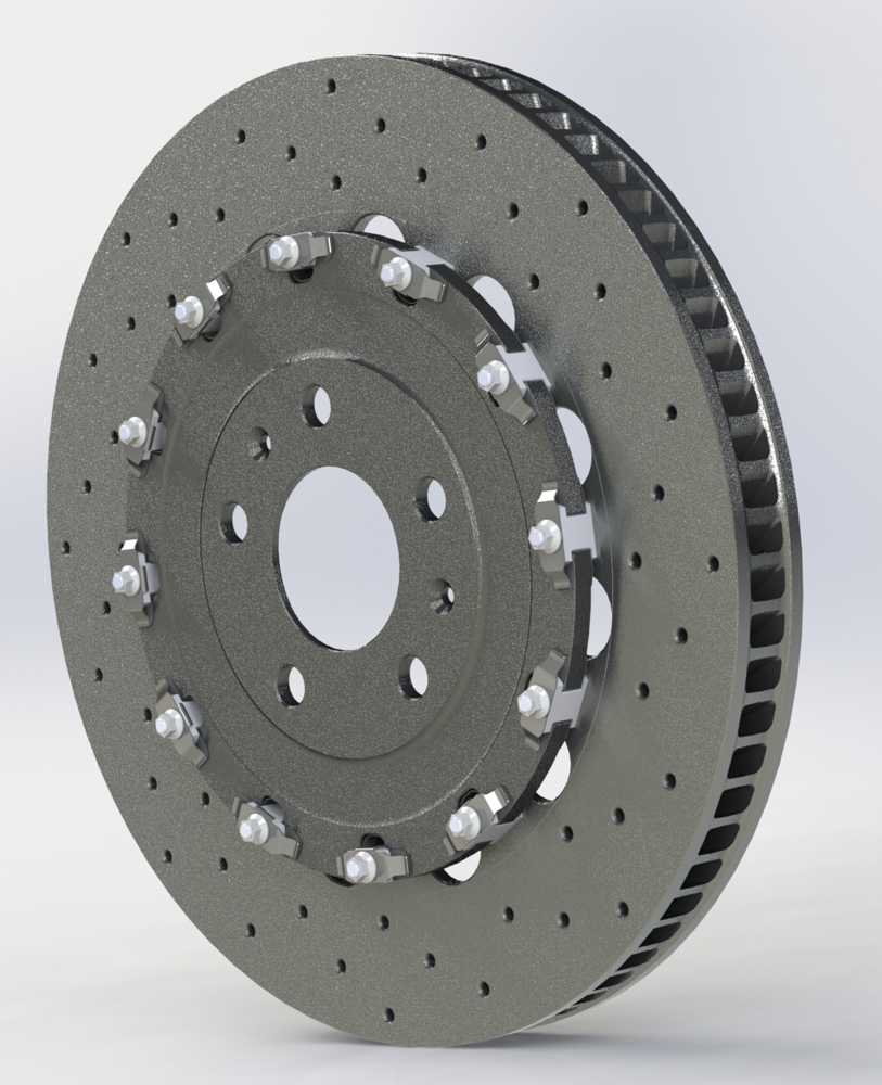 AP Racing Rear Disc for Audi R8 2007-2015 (CP8080Z50 / Z51)