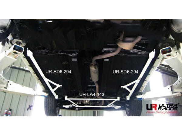 Ultra Racing Perodua Alza (M500) 1.5 2WD 09+/Myvi 1.0/1.3 05-11 UltraRacing 6-Point Rear Torsion Bar (294P) UR-SD6-294P