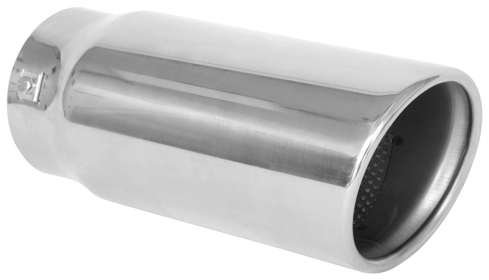 SPE Exhaust Tip 22421 Stainless Steel Polished Round Outlet