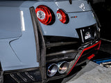 Top Secret R35 GTR M17 Rear bumper side fins