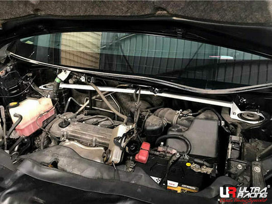 Ultra Racing 2-Point Front Upper Strut Bar for Toyota Alphard 2.4