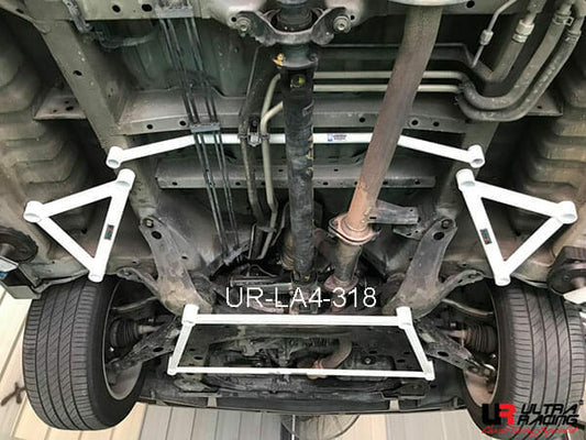 Ultra Racing 4-Point Front Lower Brace for Hyundai Trajet