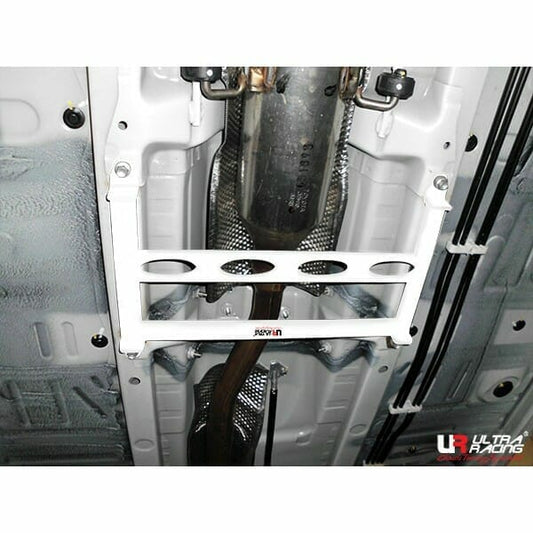 Ultra Racing 4-Point Mid Lower Brace for Toyota Vios XP150 13-16