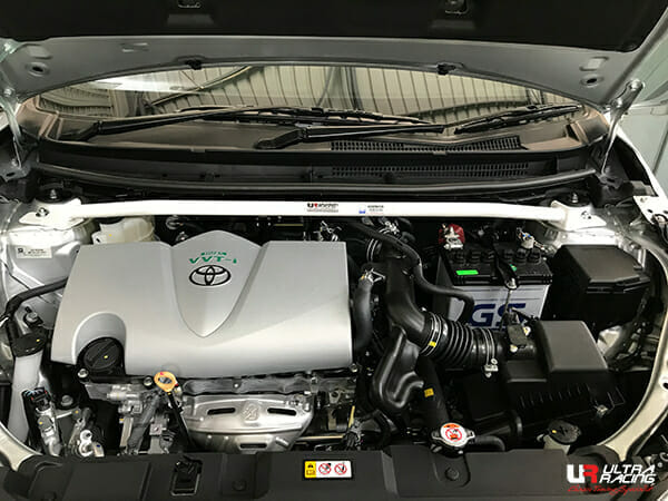 Ultra Racing 2-Point Front Upper Strut Bar for Toyota Vios 2016+
