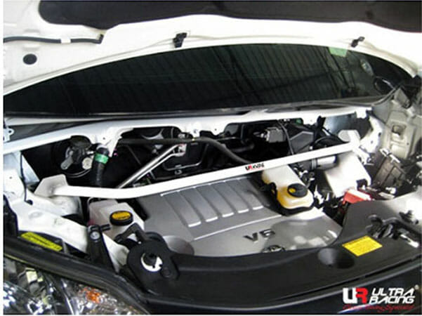 Ultra Racing 2-Point Front Upper Strut Bar for Toyota Alphard 3.5