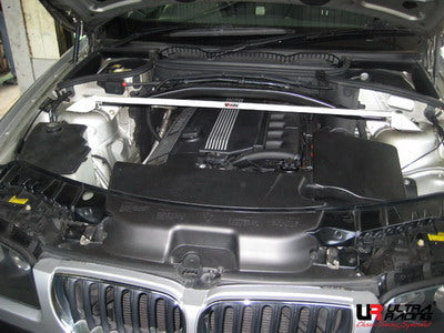 Ultra Racing BMW X3 (E83) Front Strut Brace | Engine Bay
