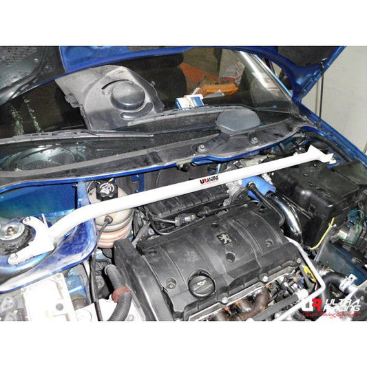 Ultra Racing Front Strut Brace for Peugeot 206 | 2-Point Tower Mount