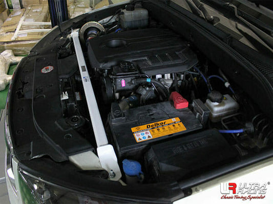 Ultra Racing 2-Point Front Upper Strut Bar for Ssangyong Korando Sport