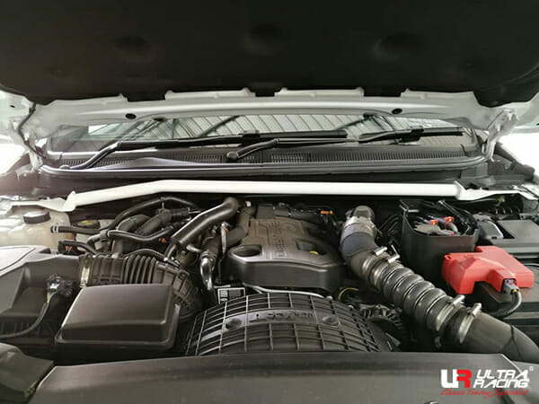 Ultra Racing 2-Point Front Upper Strut Bar for Ford Ranger Wildtrack 2