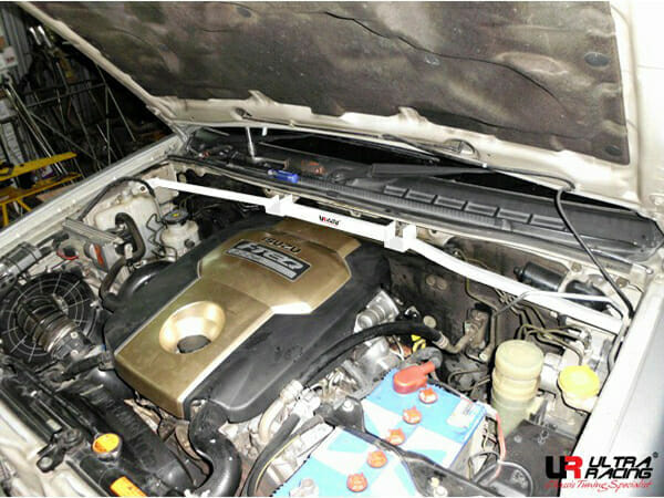 Ultra Racing 4-Point Front Upper Strut Bar for Isuzu D-Max RA 3.0D