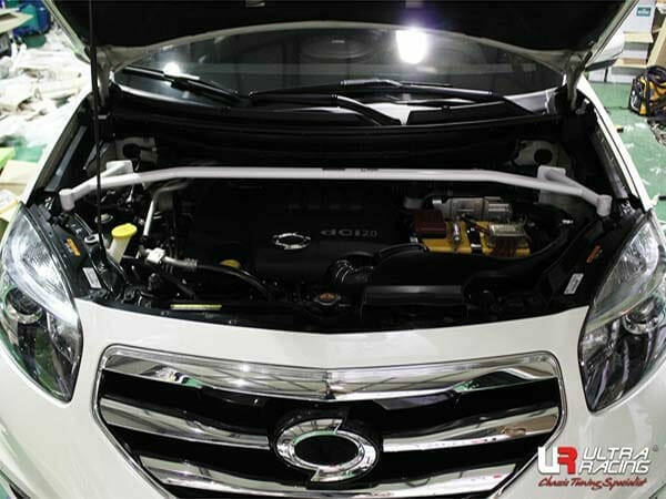 Ultra Racing 4-Point Front Upper Strut Bar for Renault Samsung QM5
