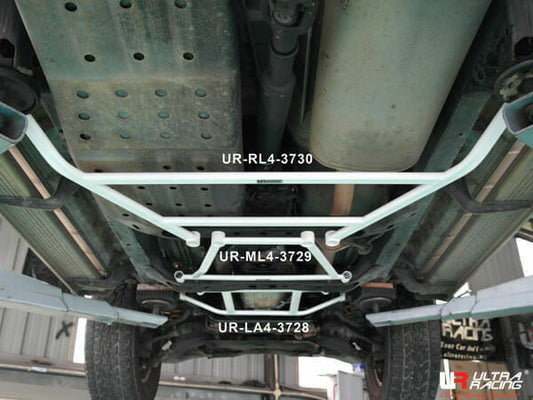 Ultra Racing 4-Point Rear Lower Bar for Toyota Hilux Surf N180
