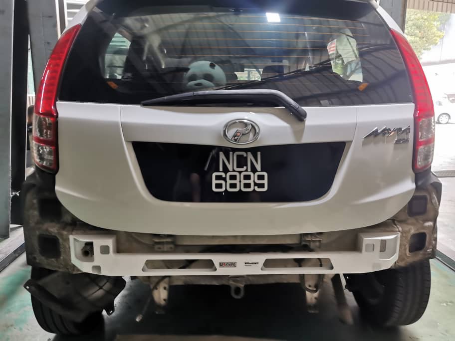 Ultra Racing PERODUA MYVI LAGI BEST Ultra Racing Rear Anti-Collision Brac UR-CR2-4519