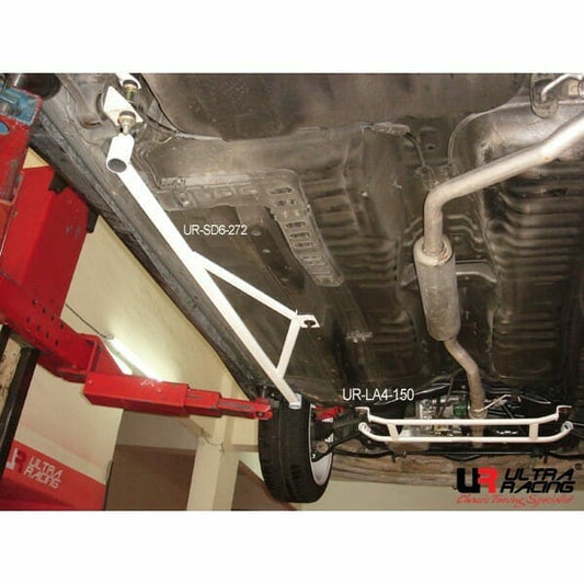 Ultra Racing Front Lower Bar 4-Point for Daihatsu Cuore 99-04