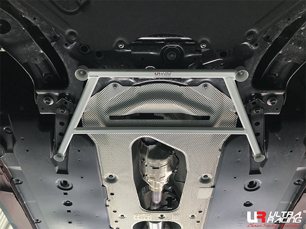 Ultra Racing 4-Point Front Lower Brace for Mazda 3/XC-30 BP 19+