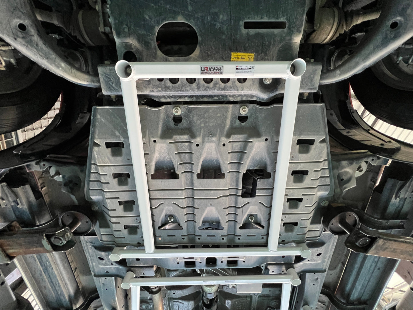 Ultra Racing Isuzu D-Max 2nd Gen 2011 2.5D UR 4P Front Lower Strutbar4281 UR-LA4-4281