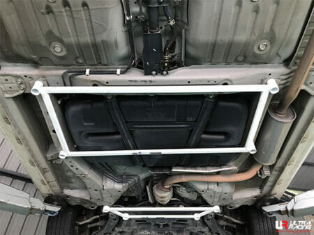 Ultra Racing 4-Point Mid Lower Brace for Honda City GM2