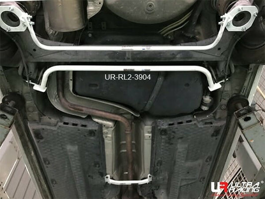 Ultra Racing 2-Point Rear Lower Bar for VW Polo MK5 1.2/1.4 TSI