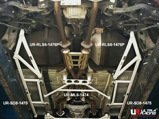 Ultra Racing 8-Point Rear Torsion Bar for Hyundai Genesis Coupe