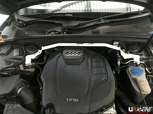 Ultra Racing 2-Point Front Upper Strut Bar for Audi S5 B8 3.0 TFSI
