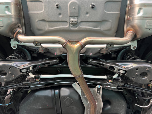 Ultra Racing 2P Rear Lower Bar for Honda Civic FC 1.5T/1.8