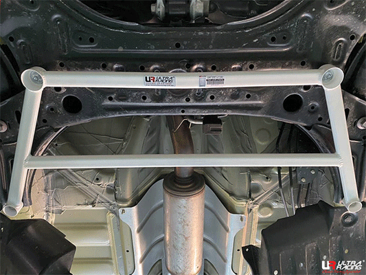 Ultra Racing 4-Point Front Lower Brace for Suzuki Swift Sport 17+