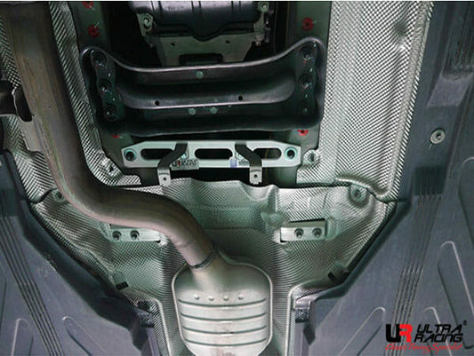 Ultra Racing 2-Point Mid Lower Brace for Mercedes C205 Coupe 14-21