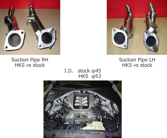 HKS Premium Suction Kit for GT-R R35 - FD Racing