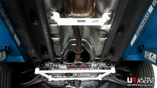Ultra Racing 2-Point Mid Lower Brace for VW Sharan TYP 7N 2.0 TDI 10+