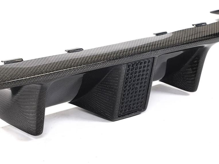 VR Aero Carbon Fibre Rear Diffuser with Light BMW M3 F80 | M4 F82 F83 2014-2019