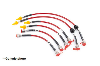 HoseTechnik Braided Brake Lines for Volkswagen Corrado G60 1.8 (VW-6-024)