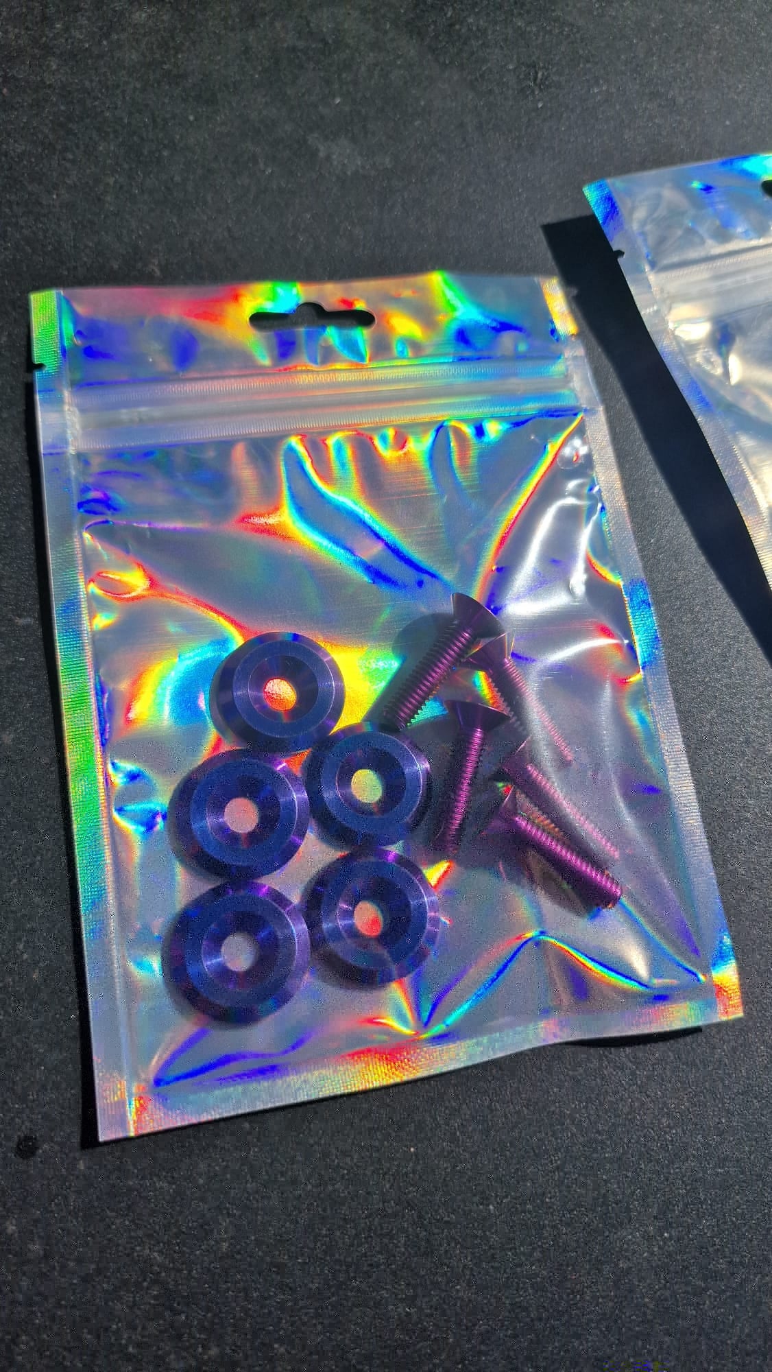 Grade 5 Titanium M6 Countersunk Washer & Bolt Kit - 20 Piece