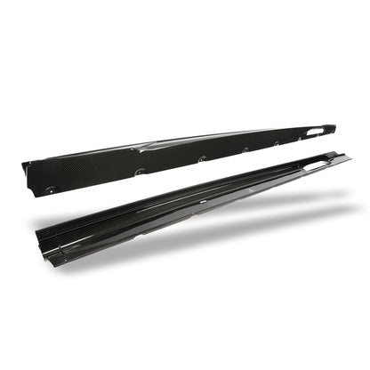 Revozport Carbon Fiber Side Skirts for BMW X6M F96 Pre-LCI