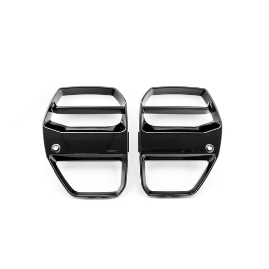 ZAERO EVO-S Front Kidney Grilles Gloss Black BMW M3/M4 G8X