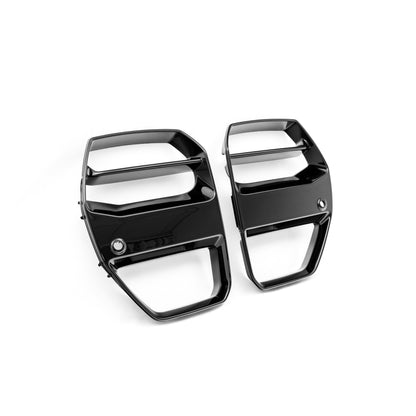 ZAERO EVO-S Front Kidney Grilles Gloss Black BMW M3/M4 G8X