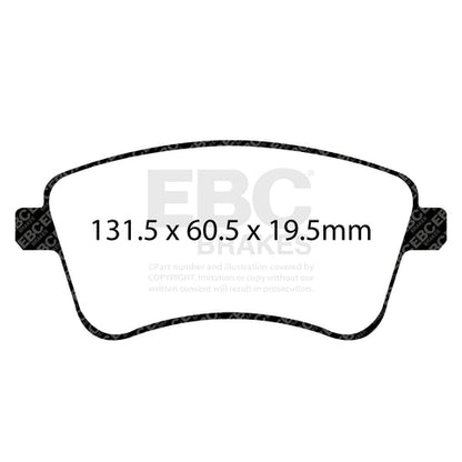 EBC Brakes Pad and Disc Kit (PDKF1028)