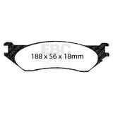 EBC Brakes Pad and Disc Kit (PDKF603) Image 2