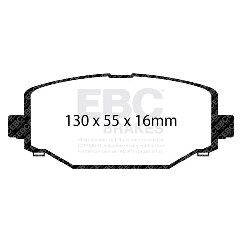 EBC Brakes Pad and Disc Kit (PDKR225)