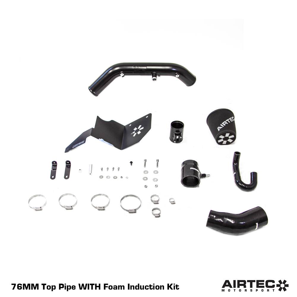 AIRTEC Motorsport RS-Style 76mm Top Induction Pipe for Fiesta ST180 Image 2